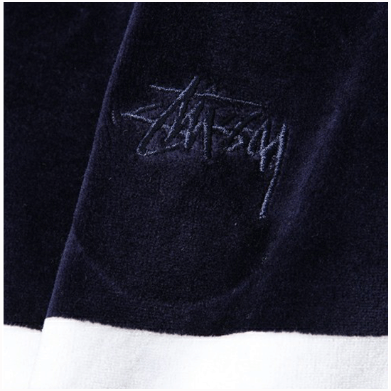 Stüssy Velour Stripe Crew_b0160044_17275989.gif