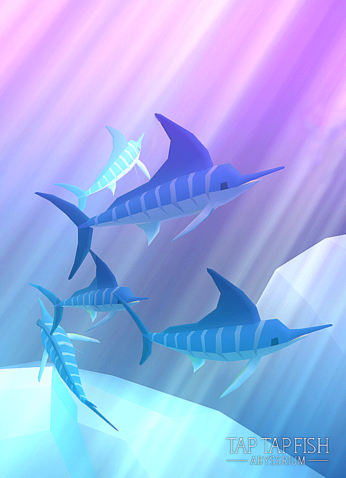 3月9日 Tap Tap Fish マカジキがかっこいい!_a0001354_20534287.gif