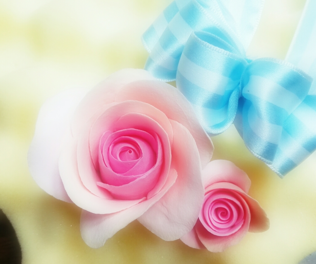 クレイクラフト花 日和 Decoクレイクラフト教室 花の工房 天使の贈り物