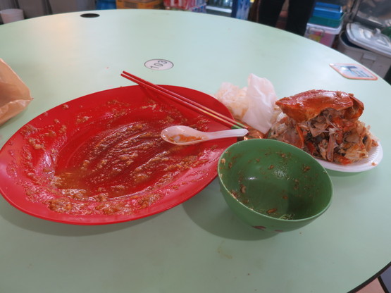 帰る前にチリクラブ!@Mattar Road Seafood BBQ(Old Airport Rd FC)_c0212604_20395769.jpg