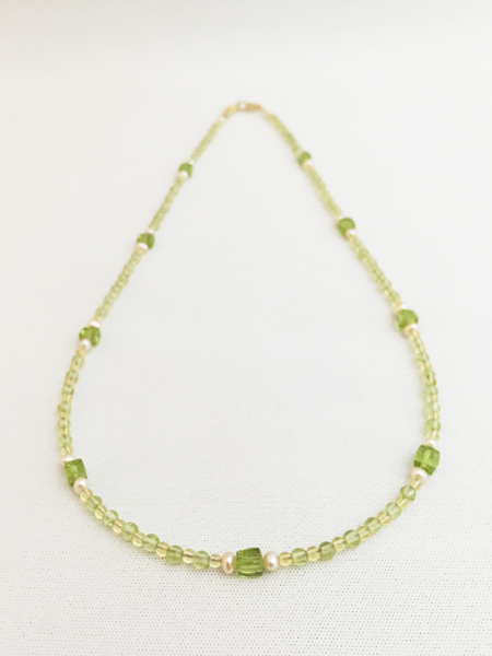 order made 469 ペリドット ネックレス_e0104046_691064.jpg
