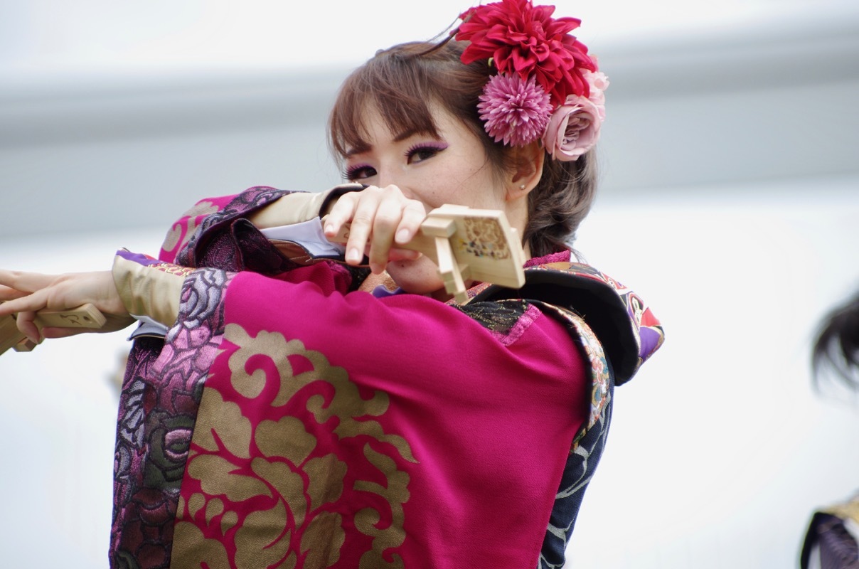 ２０１６第1回YOSAKOI高松祭りその８（月下桜舞連）_a0009554_22393544.jpg