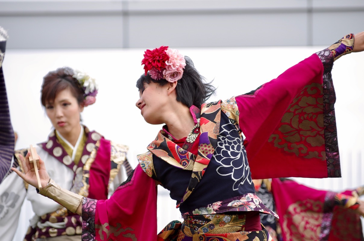 ２０１６第1回YOSAKOI高松祭りその８（月下桜舞連）_a0009554_22455457.jpg