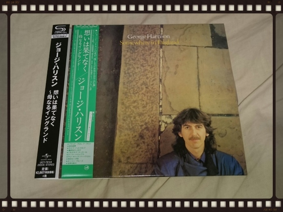 GEORGE HARRISON / SOMEWHERE IN ENGLAND 紙ジャケ_b0042308_02145866.jpg