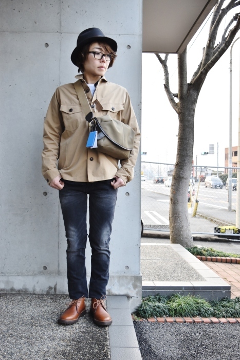 春の大人の1枚★ HERVIER Productions ・・・ Military SAFARI CPO SHIRTS!★!_d0152280_20392425.jpg