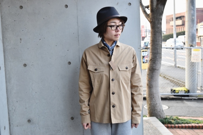 春の大人の1枚★ HERVIER Productions ・・・ Military SAFARI CPO SHIRTS!★!_d0152280_20420013.jpg