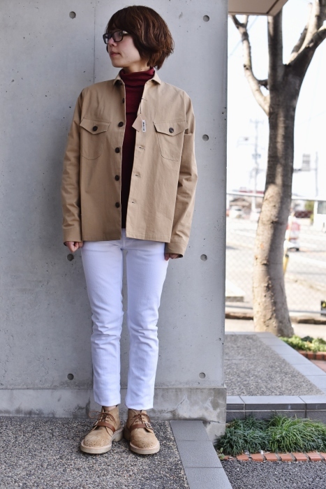 春の大人の1枚★ HERVIER Productions ・・・ Military SAFARI CPO SHIRTS!★!_d0152280_20433352.jpg