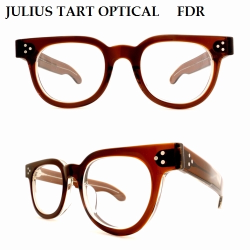JULIUS TART OPTICAL】モデル「FDR」のご紹介。 : 自由が丘に JULIUS TART OPTICAL】モデル「FDR」のご紹介。 : 自由が丘に