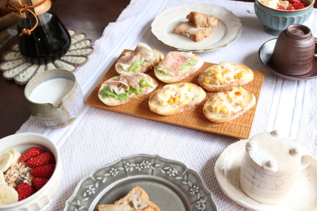 グラノーラが主役のBreakfast♪_f0354014_16094001.jpg