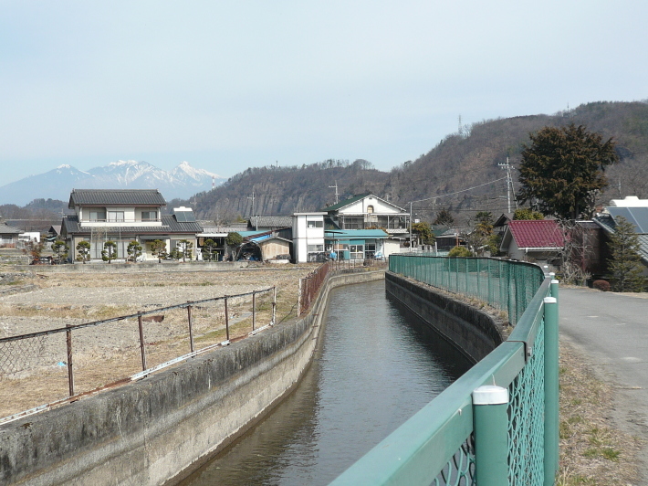 日本三大堰の一つ　山梨県の徳島堰を走りました。_c0335218_19364676.jpg