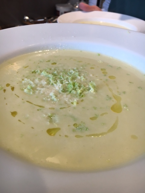 本日は　ロマネスコの濃厚なスープ作りました　　_c0222448_12483869.jpg