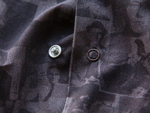 BEATNIK NO-COLLAR RIB SHIRTS_d0160378_19271511.jpg