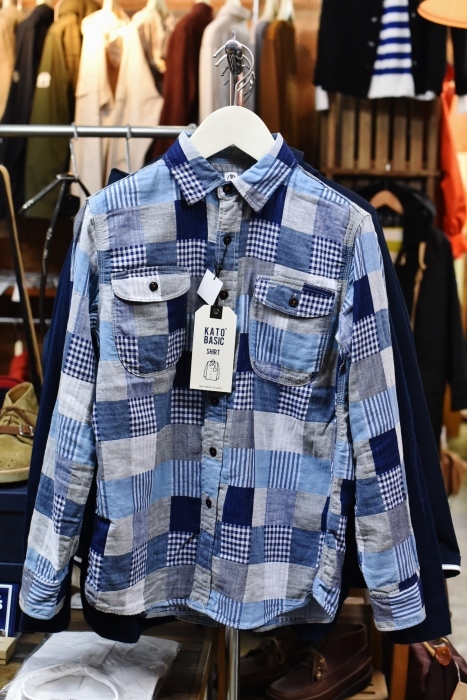 春らしく。。。Kato ・・・ Patch Work SHIRTS!★!_d0152280_01420757.jpg