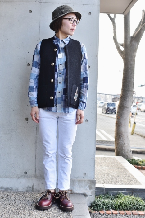 春らしく。。。Kato ・・・ Patch Work SHIRTS!★!_d0152280_01512028.jpg