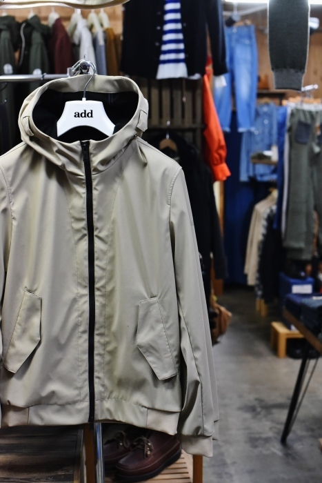 驚異的な人気です★ 「add」・・・ SOFT SHELL HOODED ZIP JACKET (後発カラー)!★!_d0152280_02244688.jpg