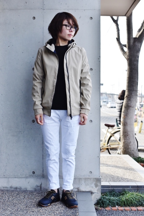 驚異的な人気です★ 「add」・・・ SOFT SHELL HOODED ZIP JACKET (後発カラー)!★!_d0152280_02261026.jpg
