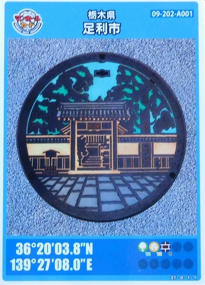 マンホールカード7枚目ゲット、足利市の太平記館で、刀剣乱舞スタンプラリーも(H290305)_e0304702_07531332.jpg