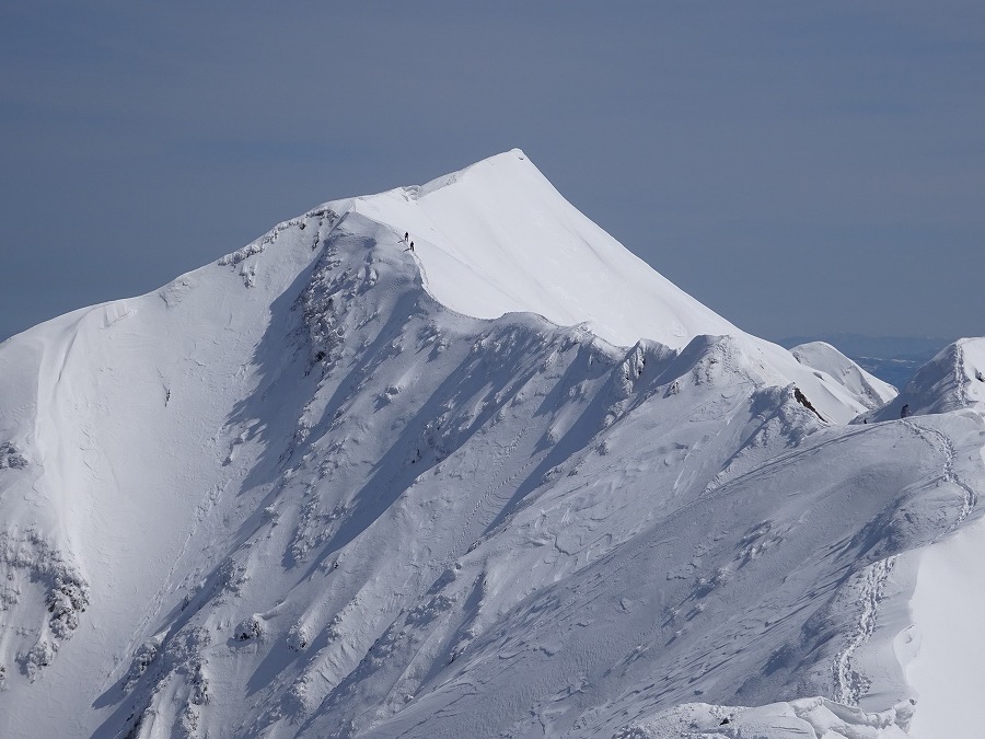 快晴の　伯耆大山　花魁高下駄道中_b0124306_14071859.jpg