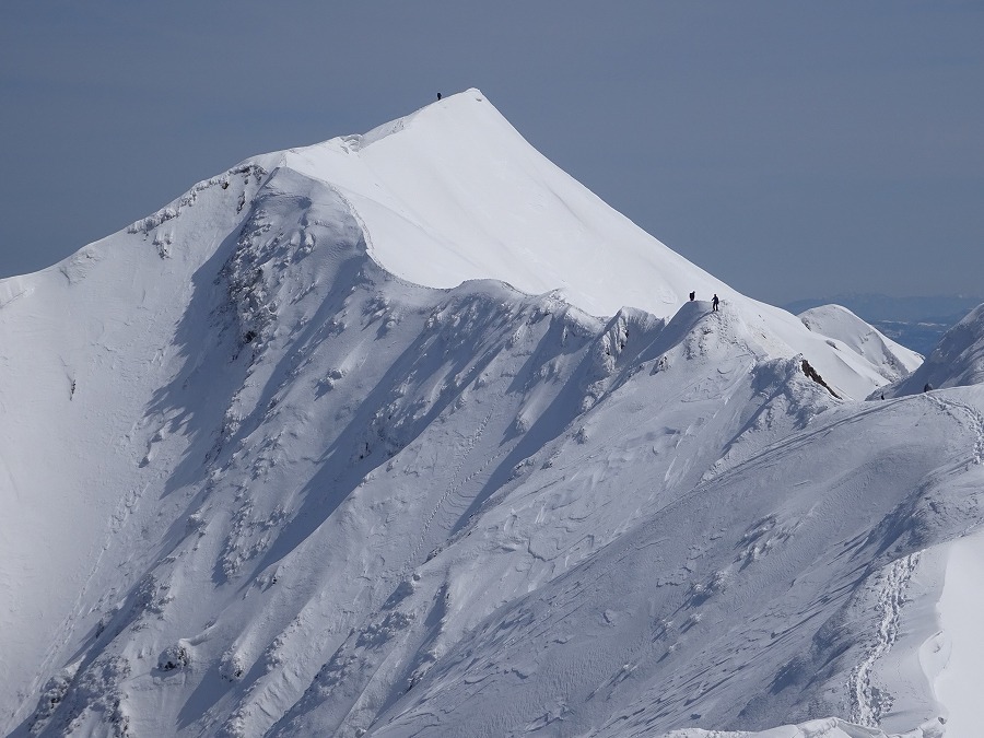 快晴の　伯耆大山　花魁高下駄道中_b0124306_14134316.jpg