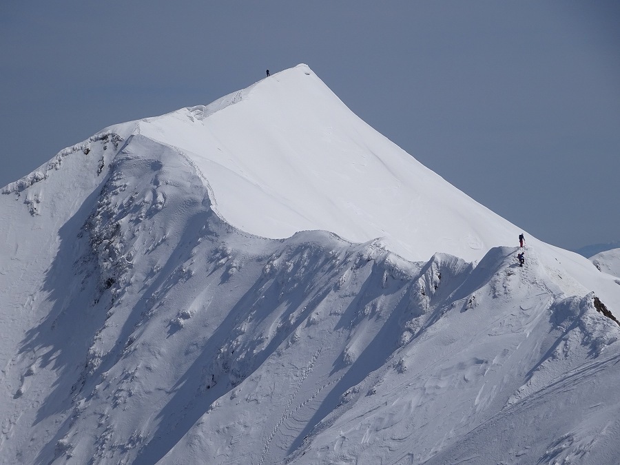 快晴の　伯耆大山　花魁高下駄道中_b0124306_14183750.jpg