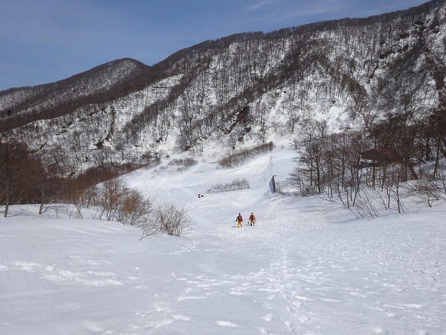 快晴の　伯耆大山　花魁高下駄道中_b0124306_15571432.jpg