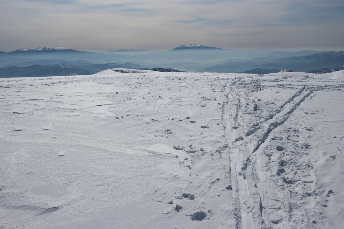 3月12日　　金剛堂山から小白木峰_f0223068_13015210.jpg