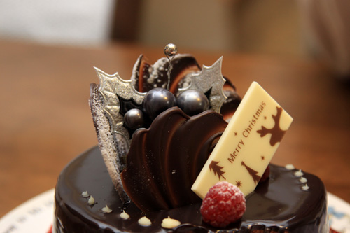 クリスマスケーキ、じ~!_d0355333_12562463.jpg