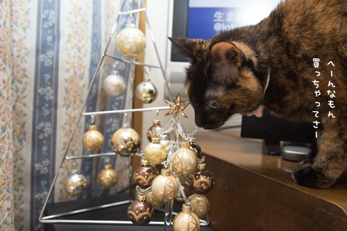 ガラス細工のクリスマスツリー_d0355333_17024234.jpg