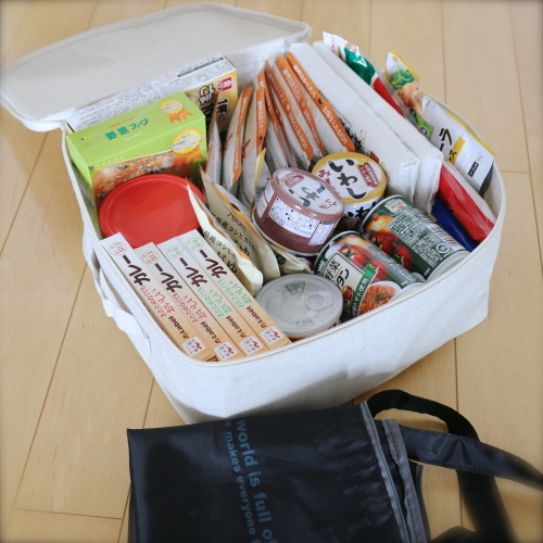 防災備蓄品の整理 無印の収納グッズでパーフェクトに コレカラ 防災備蓄品の整理 無印の収納グッズでパーフェクトに コレカラ