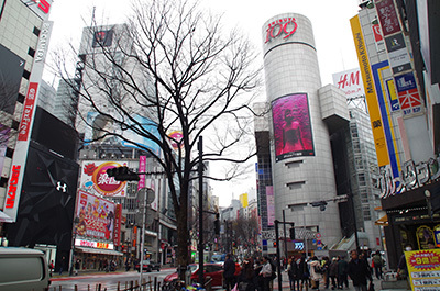 3月14日(火)今日の渋谷109前交差点_b0056983_14584556.jpg