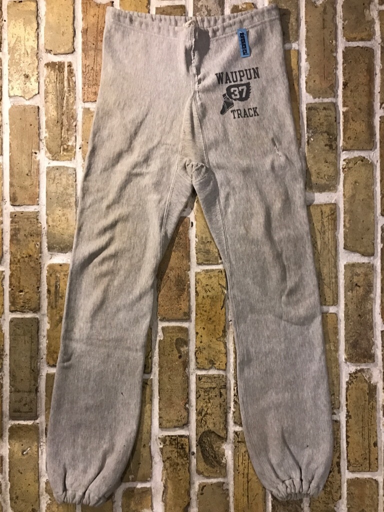 神戸店3/15(水)春物ヴィンテージ入荷!#9 60\'s Champion R.W.Sweat Pants!S/S Vintage Sweat!!!_c0078587_01342377.jpg