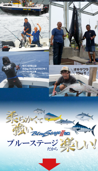 ライトトローリングには ライト トローリングロッド！！ ブルー