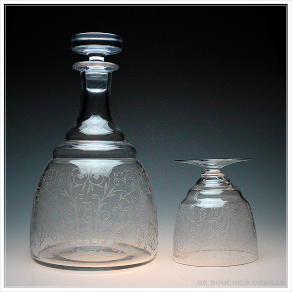 Baccarat \"Lulli\" アンティーク オールド バカラ リュリ(ルリ)_d0184921_14534201.jpg