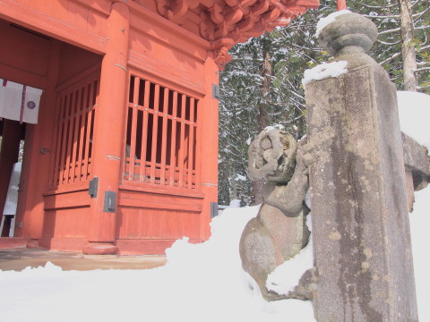 玉垣狛犬：岩木山神社（弘前市）_b0147224_22572313.jpg