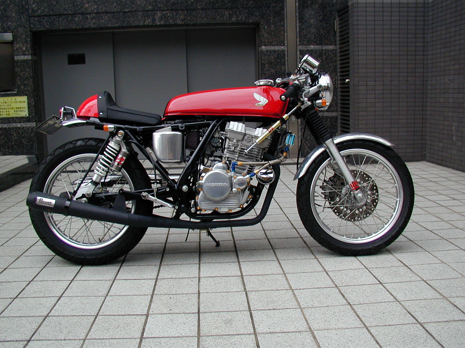 GB250 クラブマン用 セミダブル シート とシングルシートセット