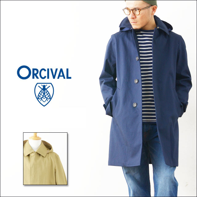 新品未使用 ORCIVAL コットンボンディング フードジャケット ORCIVAL（オーシバル）の「ORCIVAL | コットンボンディング