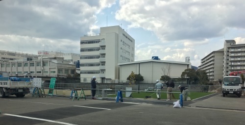【ただいま工事中】お店の前に公園ができますよー_f0326751_14554057.jpg