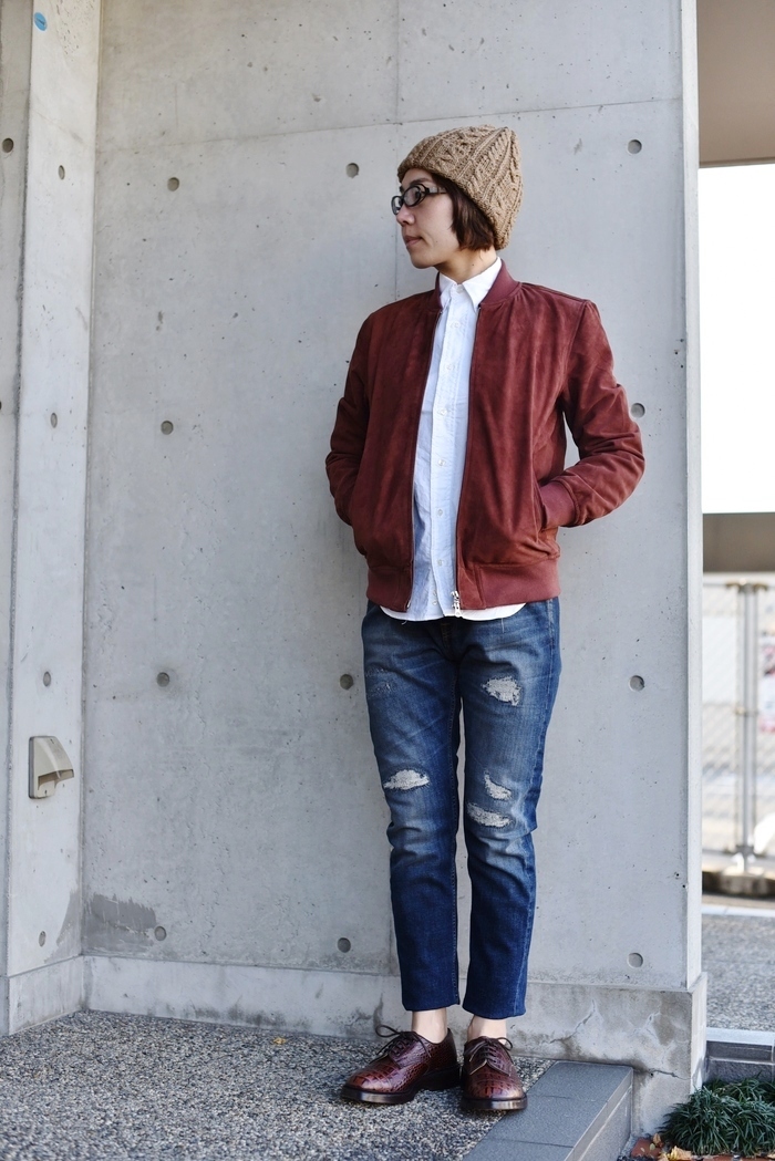 NUDIE JEANS ・・・ DAMAGED WHITE DENIM BRUTE KNUTE!★!_d0152280_06070288.jpg