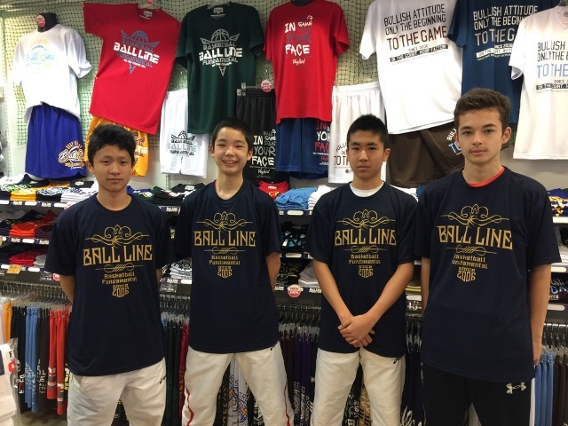 BALL LINE Tシャツ・バスパン : BALLER'S FUKUOKA basketball DIARY
