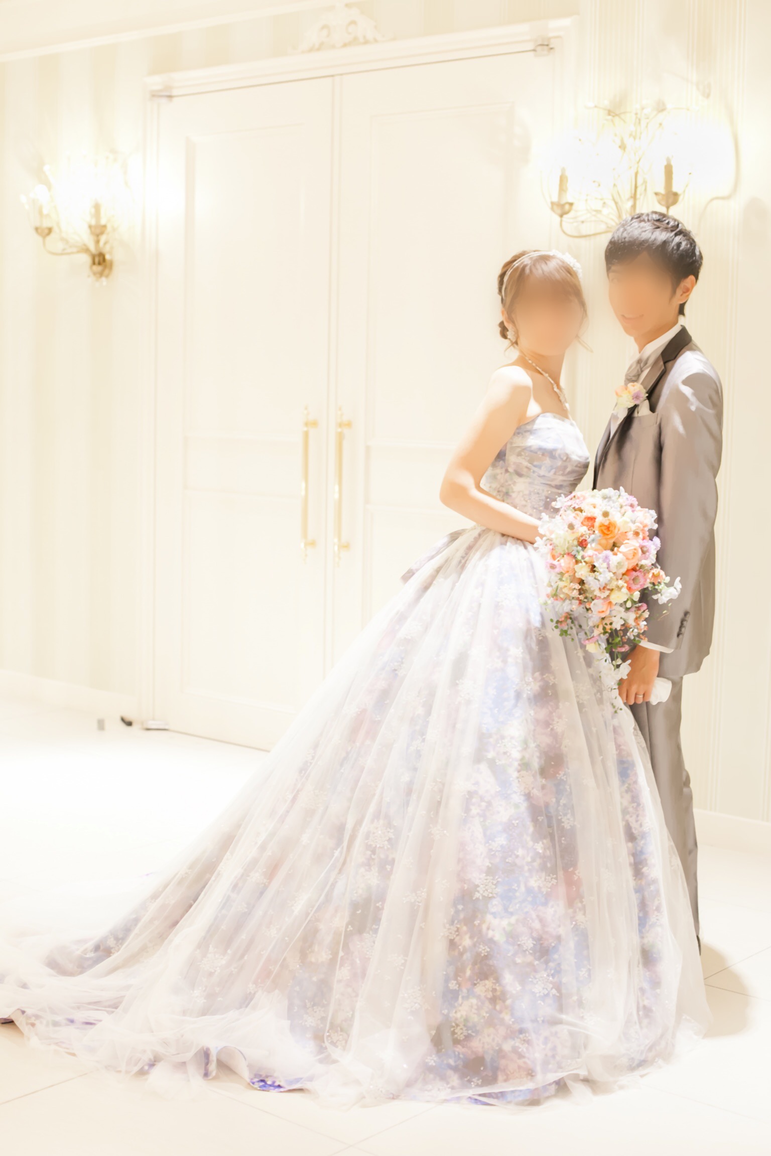 新郎新婦様からのメール アニヴェルセルみなとみらい様へ 結婚式の幸せが蘇るブーケ_a0042928_2146448.jpg