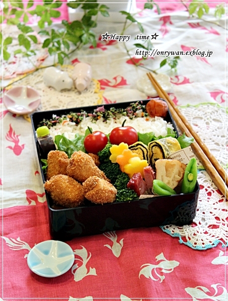 ひと口・ロースカツ弁当とソフトクッペで朝ごパン♪_f0348032_17131519.jpg