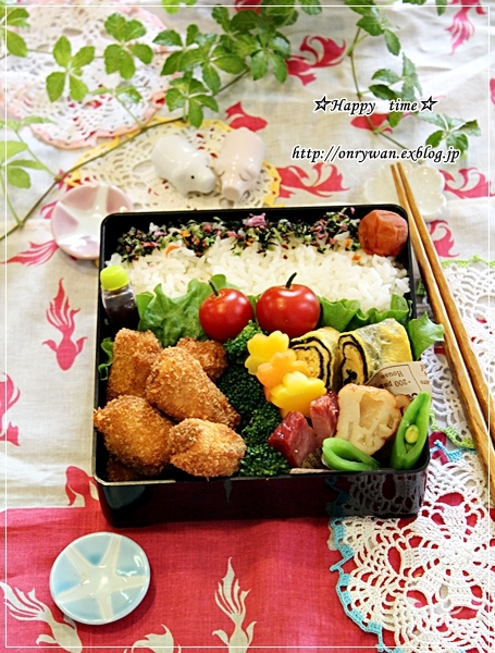 ひと口・ロースカツ弁当とソフトクッペで朝ごパン♪_f0348032_17132648.jpg