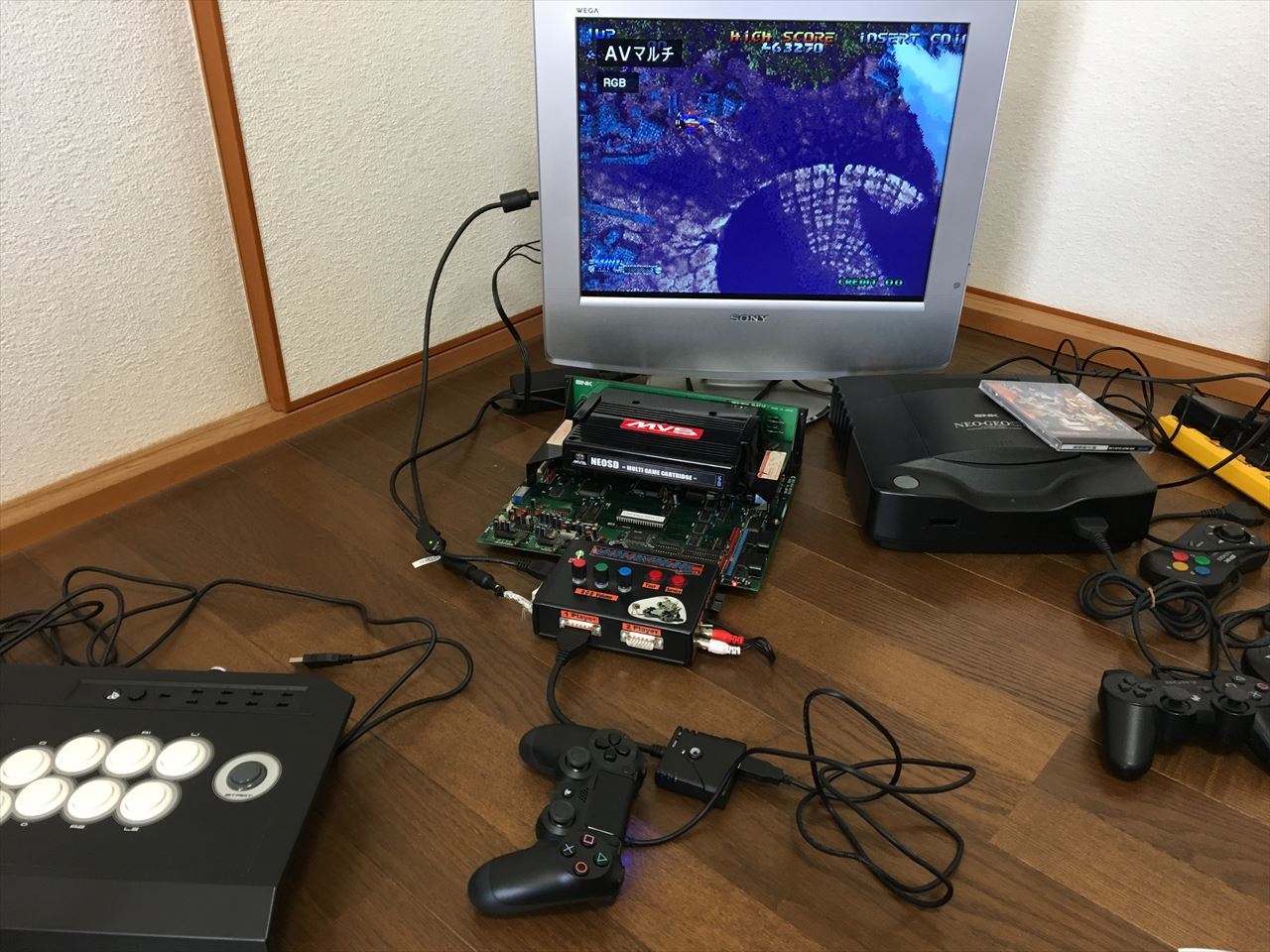 PS3/PS4 to NeoGeo Super Converter_c0323442_13161094.jpg