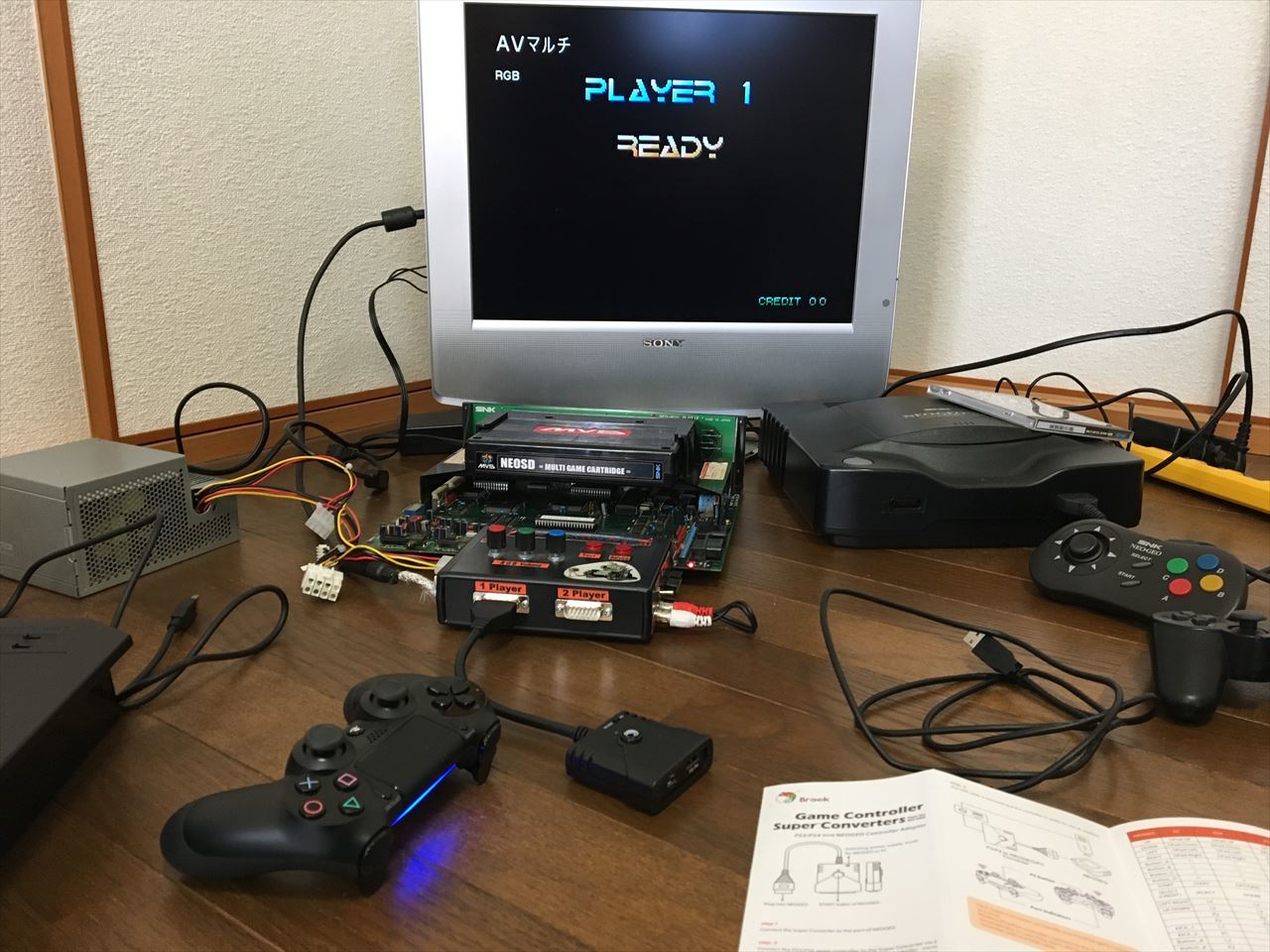 PS3/PS4 to NeoGeo Super Converter_c0323442_13164841.jpg