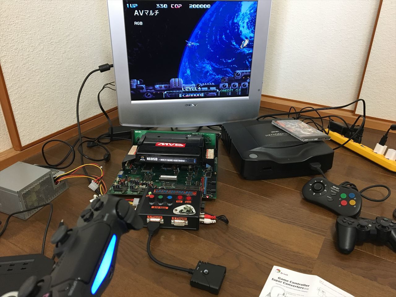 PS3/PS4 to NeoGeo Super Converter_c0323442_13164998.jpg