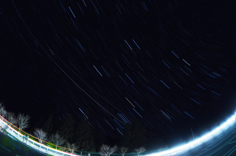 【星空写真】三峰神社の夜  パワースタースポット_b0008655_01244235.jpg