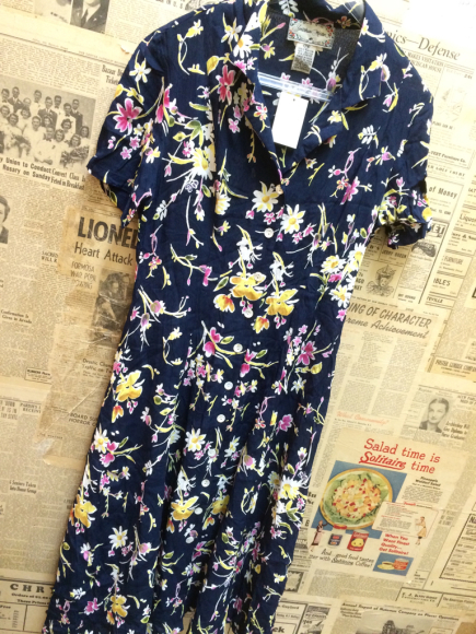 花柄ガウンワンピース☆_a0108963_23072005.jpg