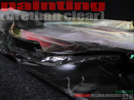 DeAGOSTINII 1/8 McLaren MP4-23(本塗装編「シルバー下地ウレタンクリアー塗装前編」)Vol.9！！_d0357074_01031660.jpg