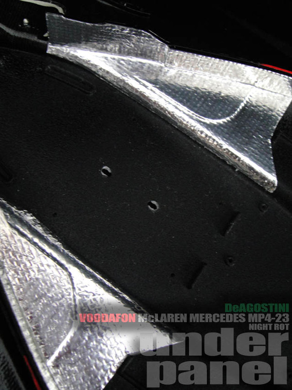 DeAGOSTINII 1/8 McLaren MP4-23アンダーパネル「第2期」カスタムVol.4　研ぎ出しと各種パーツ取り付け！！_d0357074_01034927.jpg