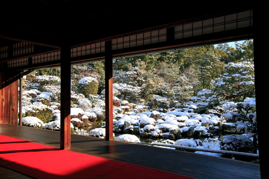 雪景色！　～等持院～_b0128581_21082917.jpg